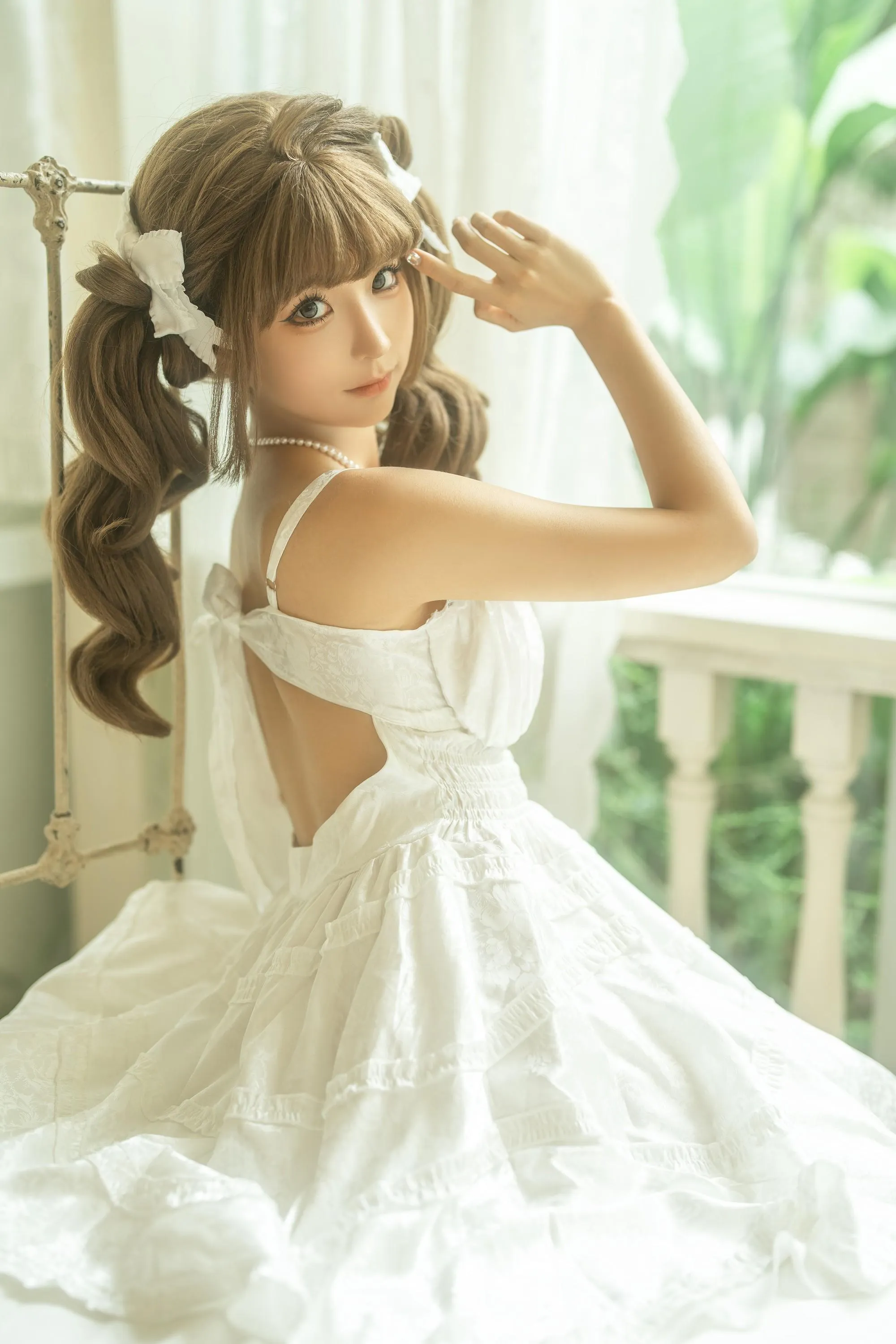 蠢沫沫 – NO.288 2024年03月合集-三月T3赠品《花床》 [34P]插图5